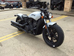 2024 Indian Motorcycle® Scout® Bobber Sixty ABS Ghost White Metallic