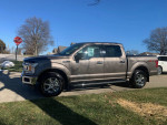2018 Ford F150 XLT for sale, brown color, 122,600 highway miles, SuperCrew Cab with 4WD, great condition.