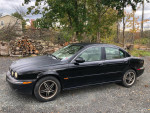 2003 Jaguar X-Type black sedan with manual transmission in good condition for sale