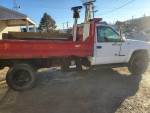 1993 GMC C3500 dump truck with minor wear, good for backup or upgrade, running strong with 180,000 miles