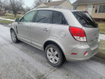 2009 Saturn VUE SUV in silver, showcasing its exterior and AWD features, parked on a snowy street.