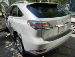 2012 Lexus RX 350 FWD in Obsidian, single owner with 126,000 miles, featuring premium package and all-season tires.