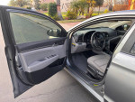 Interior view of a 2017 Hyundai Elantra Eco showing clean seats and dashboard features.