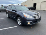 2013 Subaru Outback 2.5L Premium AWD for sale, clean title, reliable family vehicle with roof rack and heated seats.