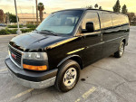 2007 GMC Savana cargo van with power windows and back up camera, ideal for contractors and movers.