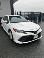 2018 Toyota Camry LE FWD in excellent condition, 78,000 miles, local car with clean title and features.