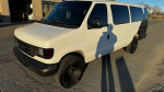 2007 Ford E350 Econoline Extended Van for sale, ideal for motocross and weekend trips.