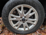Close-up of a Volvo XC90 wheel showing alloy rim and tire tread, suitable for project car listings.