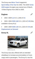 2002 GMC Envoy SUV with 60,000 miles, spacious for families and road trips, clean title, great condition.