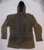 POLO Ralph Lauren Equestrian Women's XL Waxed Hooded Long Coat Jacket