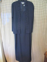 New w/Tags Full Length Dress with Jacket