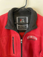 J.America Sportwear Northwestern Chiropractic Med Heavy Fleece Jacket