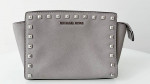 Michael Kors Leather Studded Selma Crossbody Handbag