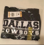 Dallas Cowboys S20 Zane Tee Shirt Mens Medium Navy Blue Nwt 100% Cotton.30’ le