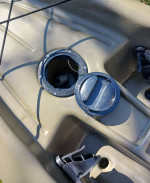 12 foot sit on fishing kayak $250