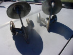 rare classic joma straddler rocket fender side mirror