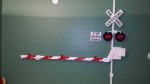 Scale Railroad Crossing Gate For Kid's Room Or Railroad Enthusiest