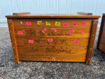 2 Matching Solid Wood Toy Chest Chests $25 Each
