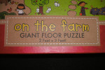 On The Farm GIANT Floor Puzzle
