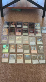 Lot of Roughly 230 Magic MTG Cards VF/NM Mostly Holo & Rare +