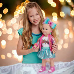 My Life As Jojo Siwa Doll 18". Dance Party Outfit, Headphones & Mic