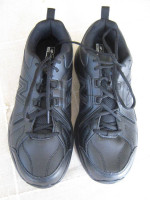 SIZE 11 2E BLACK NEW BALANCE 608 NON MARKING TENNIS WALKING SHOES