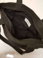 Black Villager Liz Claiborne Satchel Shoulder Handbag