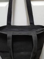 Black Villager Liz Claiborne Satchel Shoulder Handbag