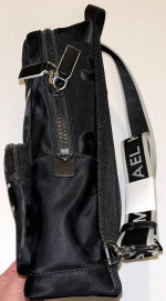 NEW MICHAEL KORS BLACK CAMO COMMUTER SLNGPK/ KENT