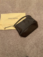 Authentic Louis Vuitton Delightful MM Damier Ebene