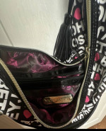 Betsey Johnson purse and zipper pouch