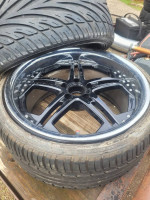Full set of 4 Vossen 19" wheels 5x114 / 5x4.5