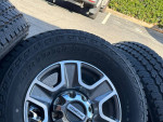 18” Ford f-250 new 2024 grey wheels oem factory take offs rims tires